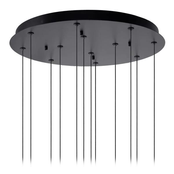 Lucide Premium GISELA - Pendant light - Ø 61 cm - LED Dim. - 12x3,5W 2700K - Transparant - detail 4